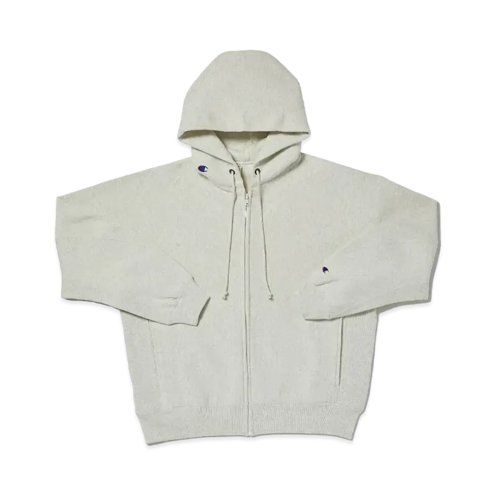 N.HOOLYWOOD Zip Up Hoodie "Oatmeal"