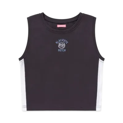 BlackEyePatch Bulldog Logo Sleeveless Tee "Navy"