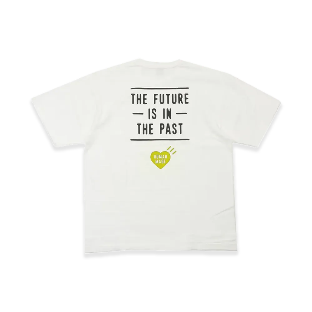 HUMAN MADE Stores Exclusive Heart Pocket T-Shirt Shinsaibashi Parco "White/Yellow"