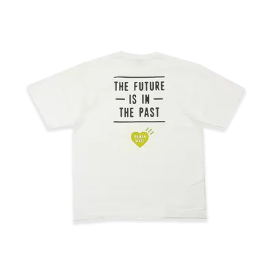 HUMAN MADE Stores Exclusive Heart Pocket T-Shirt Shinsaibashi Parco "White/Yellow"