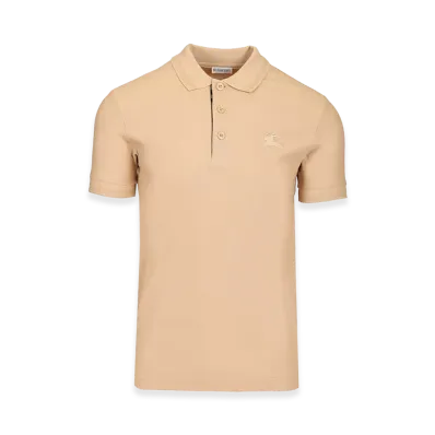 Burberry Piquet Polo Shirt "Beige"