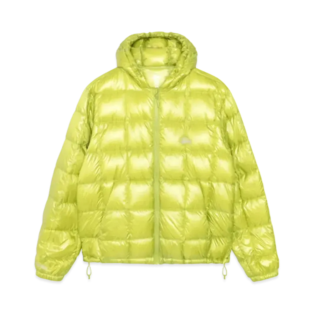 Stussy Midweight Hooded Puffer "Lime"