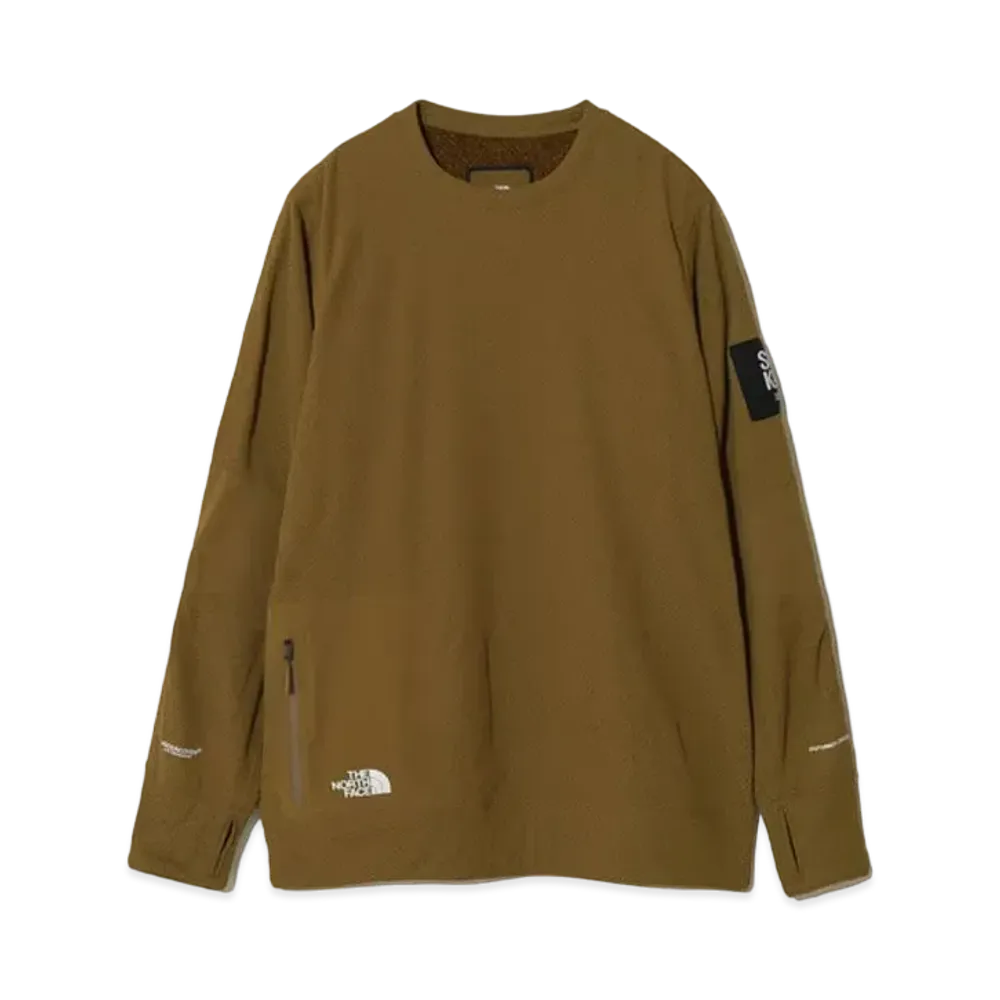 UNDERCOVER x THE NORTH FACE SOUKUU Futurefleece L/S Crew "Olive"