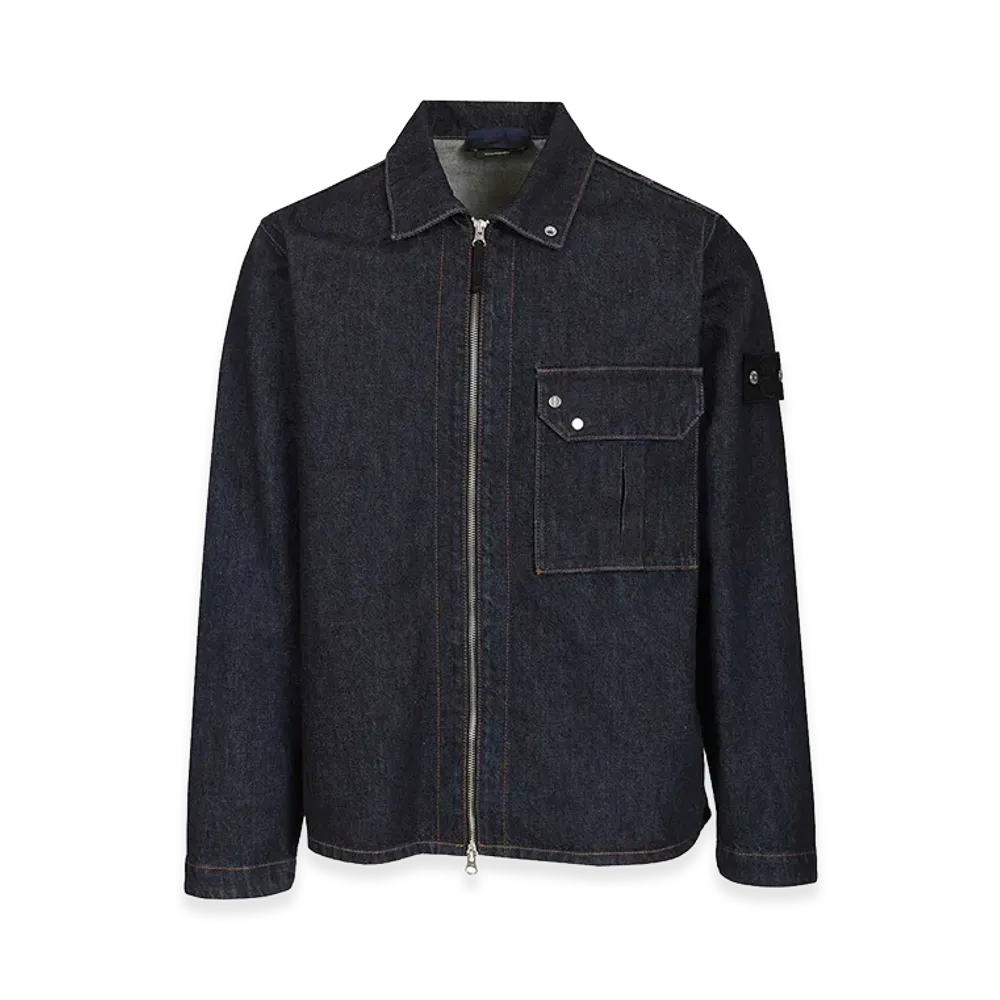 Stone Island Denim Overshirt "Blue"