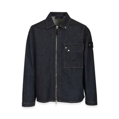 Stone Island Denim Overshirt "Blue"