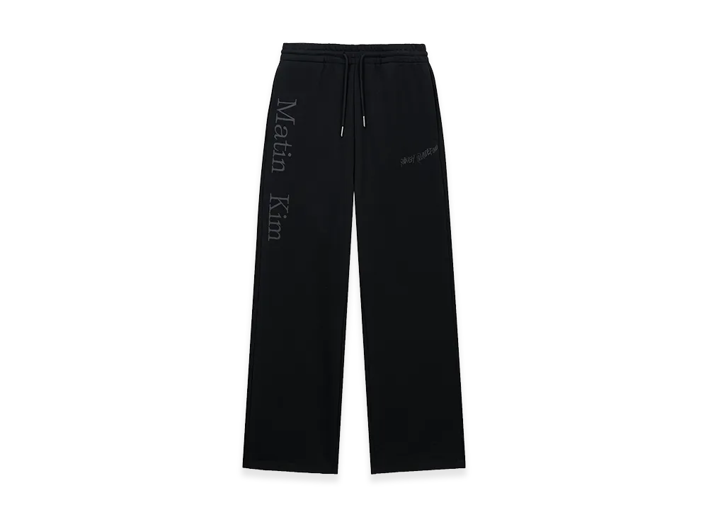 Matin Kim Women's Essential Logo Sweatpants "Black"