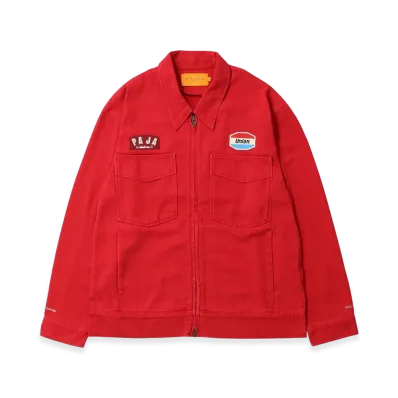 UNION x PAJA STUDIO P Welcome Friends UN Jacket "Red"