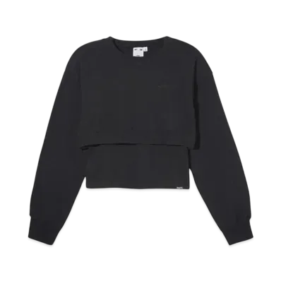 X-Girl Layered 2Pcs Top "Black"