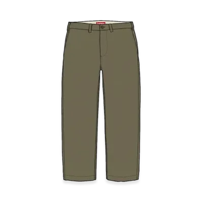 Supreme Chino Pant "Olive" (26FW)