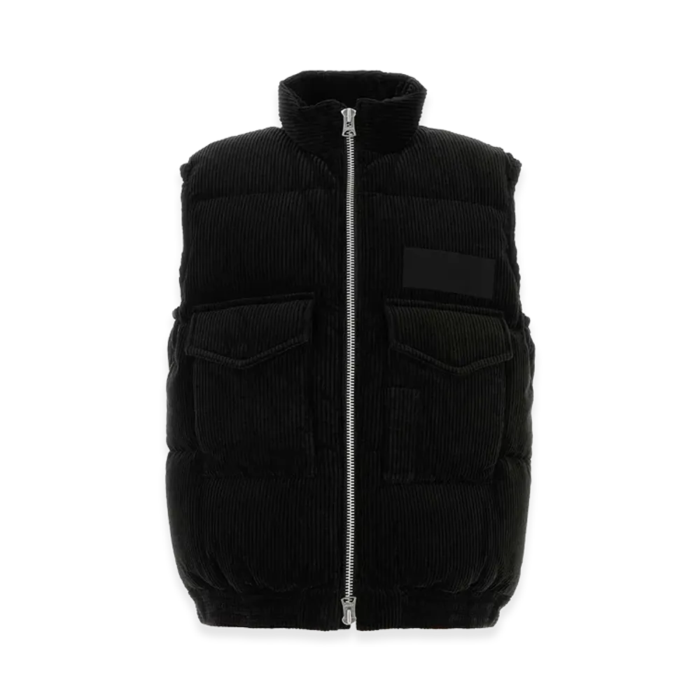 sacai Corduroy Down Vest "Black"