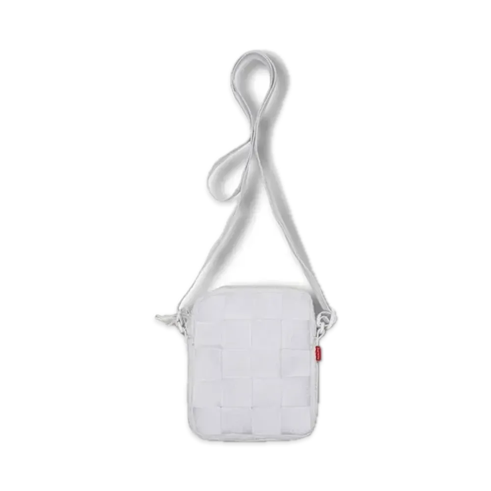 Supreme Woven Shoulder Bag "White" (23SS)