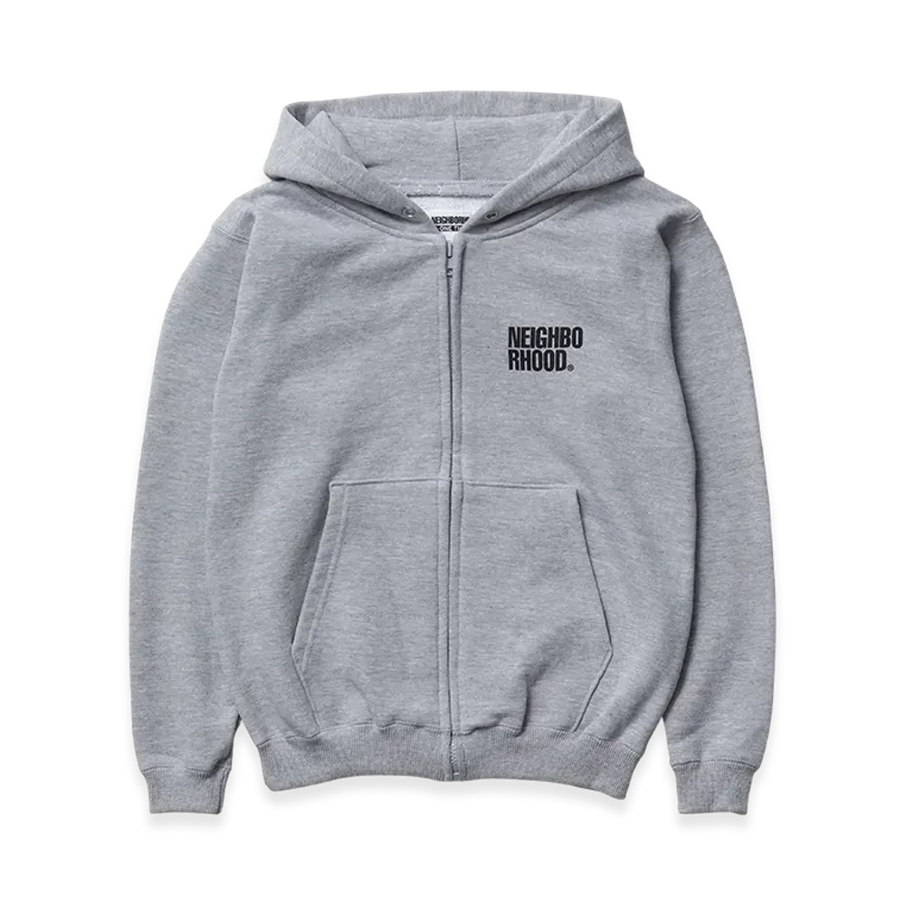NEIGHBORHOOD One Third Kids OT. Sweat Zip Hoodie LS "Gray"