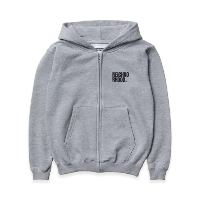 NEIGHBORHOOD One Third Kids OT. Sweat Zip Hoodie LS "Gray"