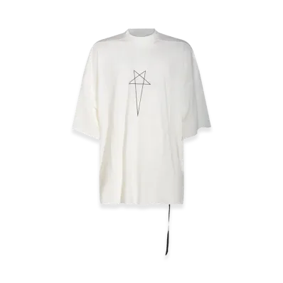 Rick Owens DRKSHDW Women's T-Shirt "Milk/Black"