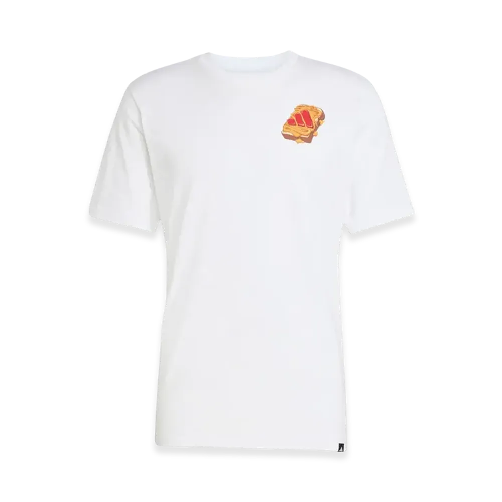 adidas Food Peanut Butter & Jelly Graphic T-Shirt "White"