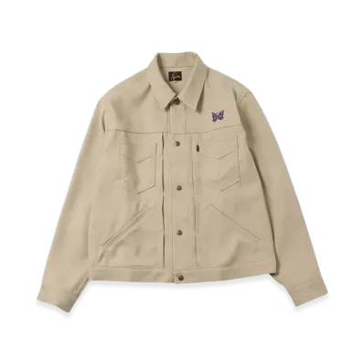 NEEDLES Penny Jean Polly Twill Jacket "Beige"
