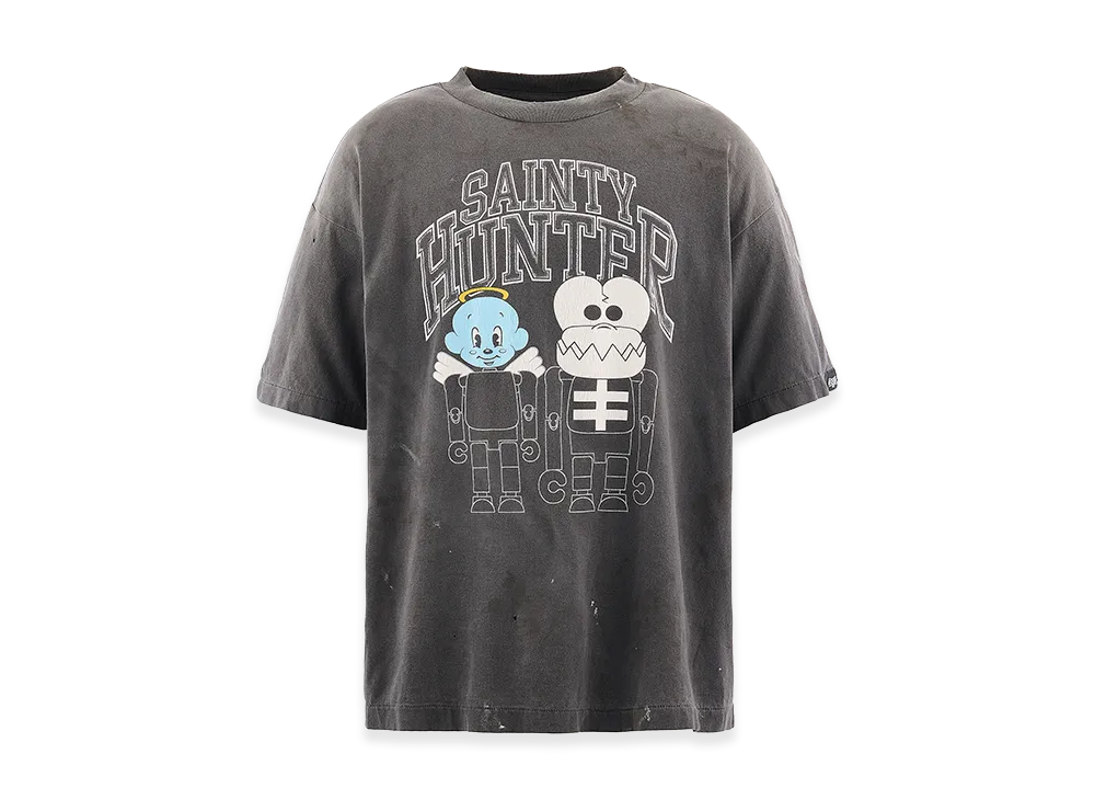 Saint Mxxxxxx x BOUNTY HUNTER BH SS Tee Skull K&Baby M "Black"