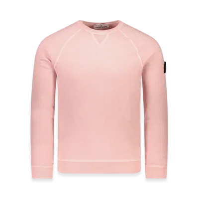 Stone Island 66360 Old Treatment Crewneck Sweatshirt - 23SS "Pink"