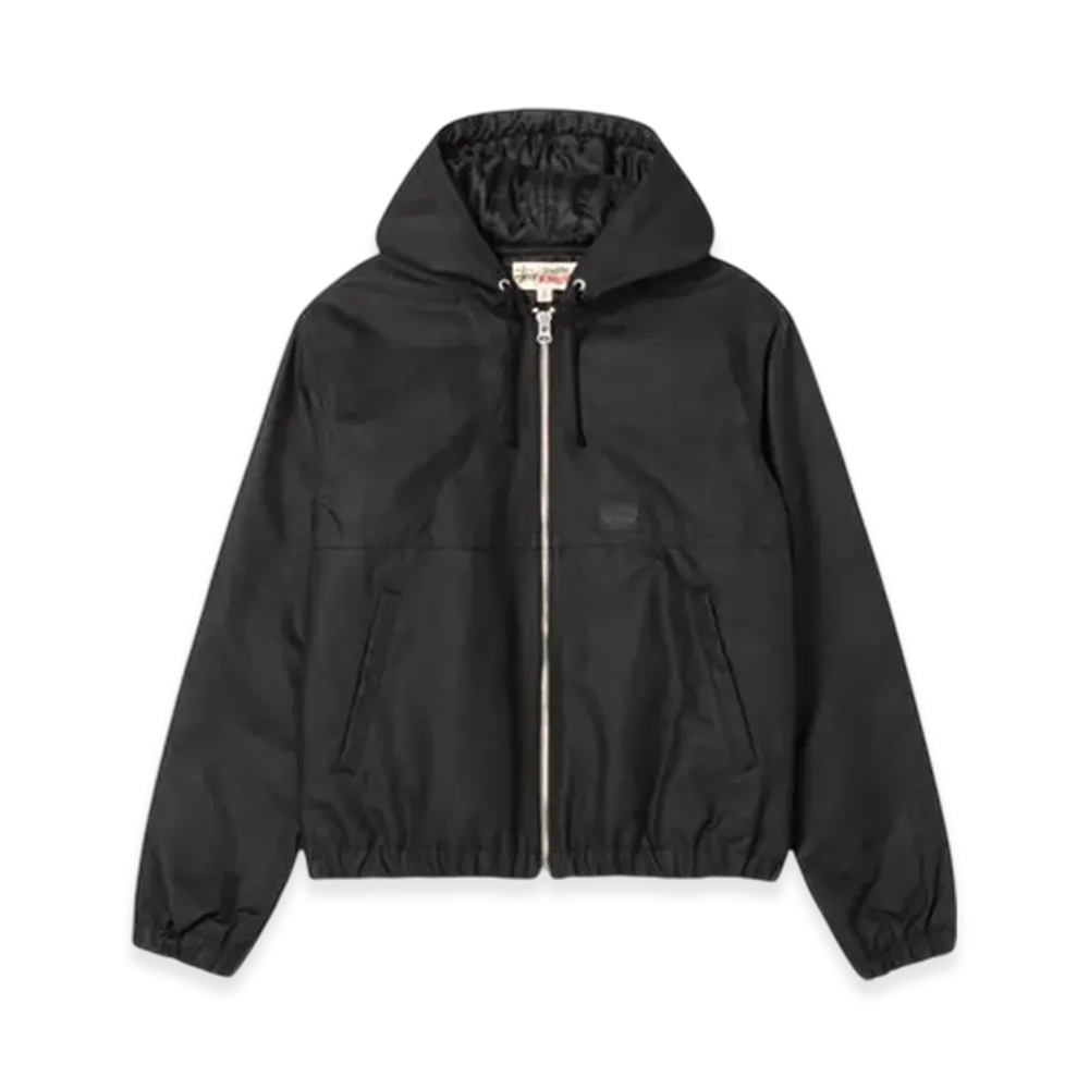 Stussy Waxed Cotton Work Jacket "Black"
