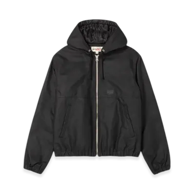 Stussy Waxed Cotton Work Jacket "Black"
