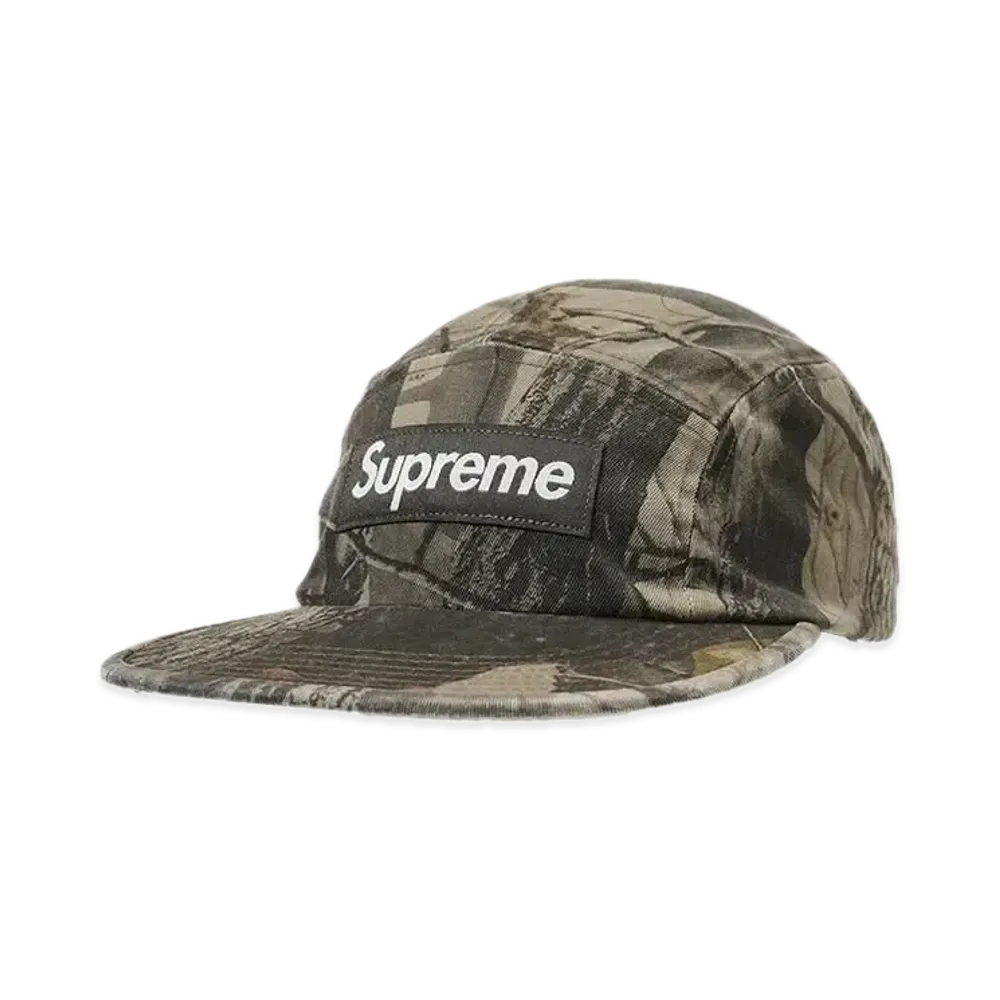 Supreme Washed Chino Twill Camp Cap "Realtree Hardwoods"