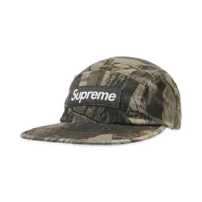 Supreme Washed Chino Twill Camp Cap "Realtree Hardwoods"
