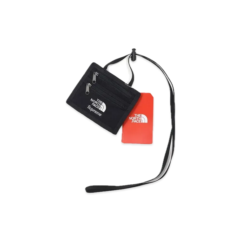 Supreme x The North Face Travel Wallet "Black"