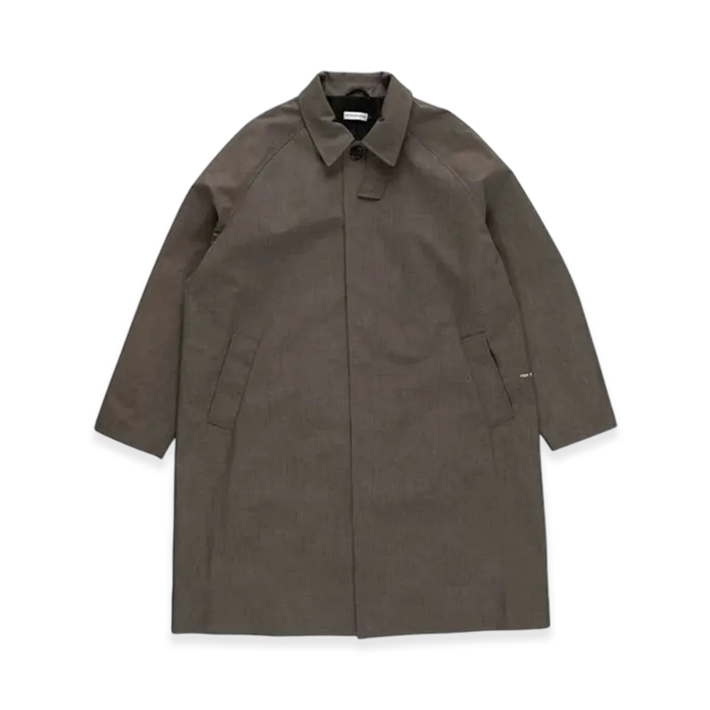 POP TRADING COMPANY Car Coat "Charcoal"