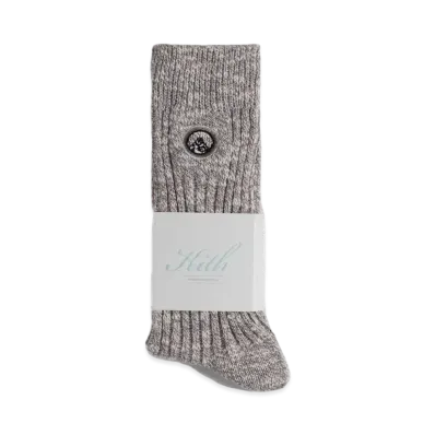 Kith Willet Marled Crew Socks "Quicksand"