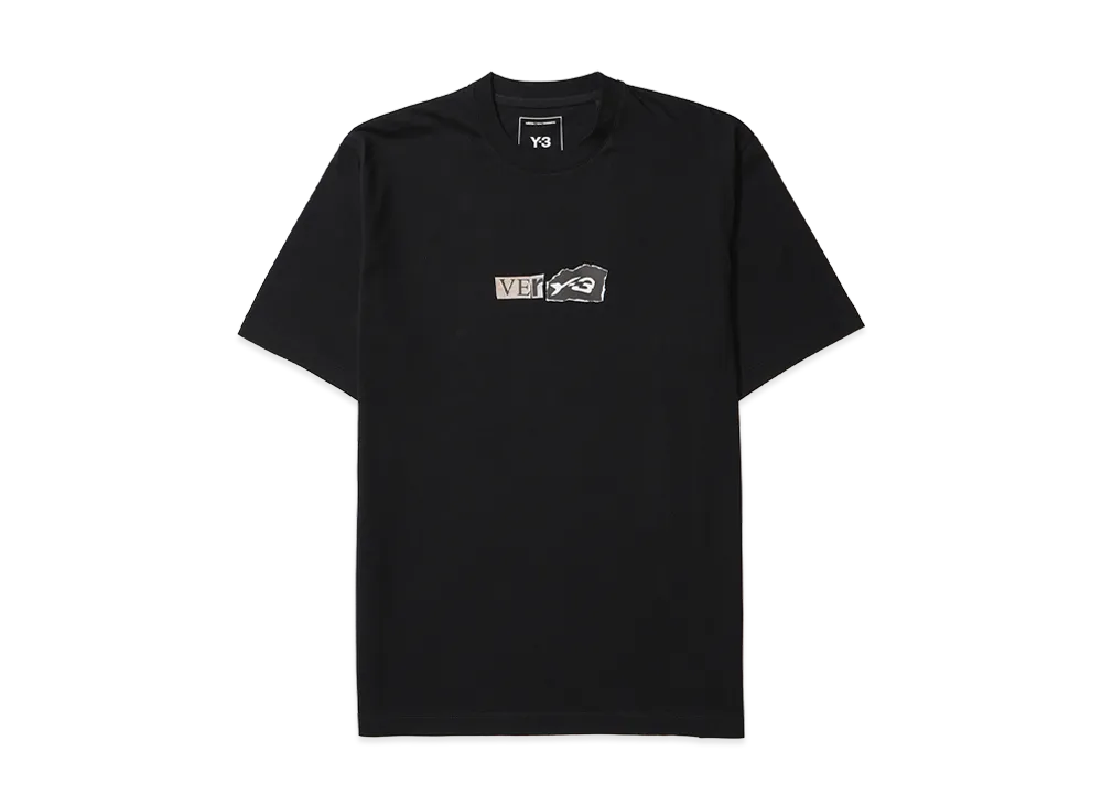 Y-3 GFX Short Sleeve Tee "Black"