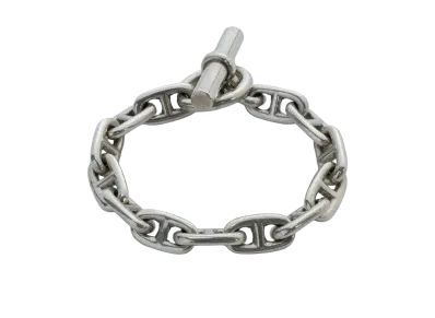 Hermes -1960s Chaine d'Ancre GM Bracelet "Silver"