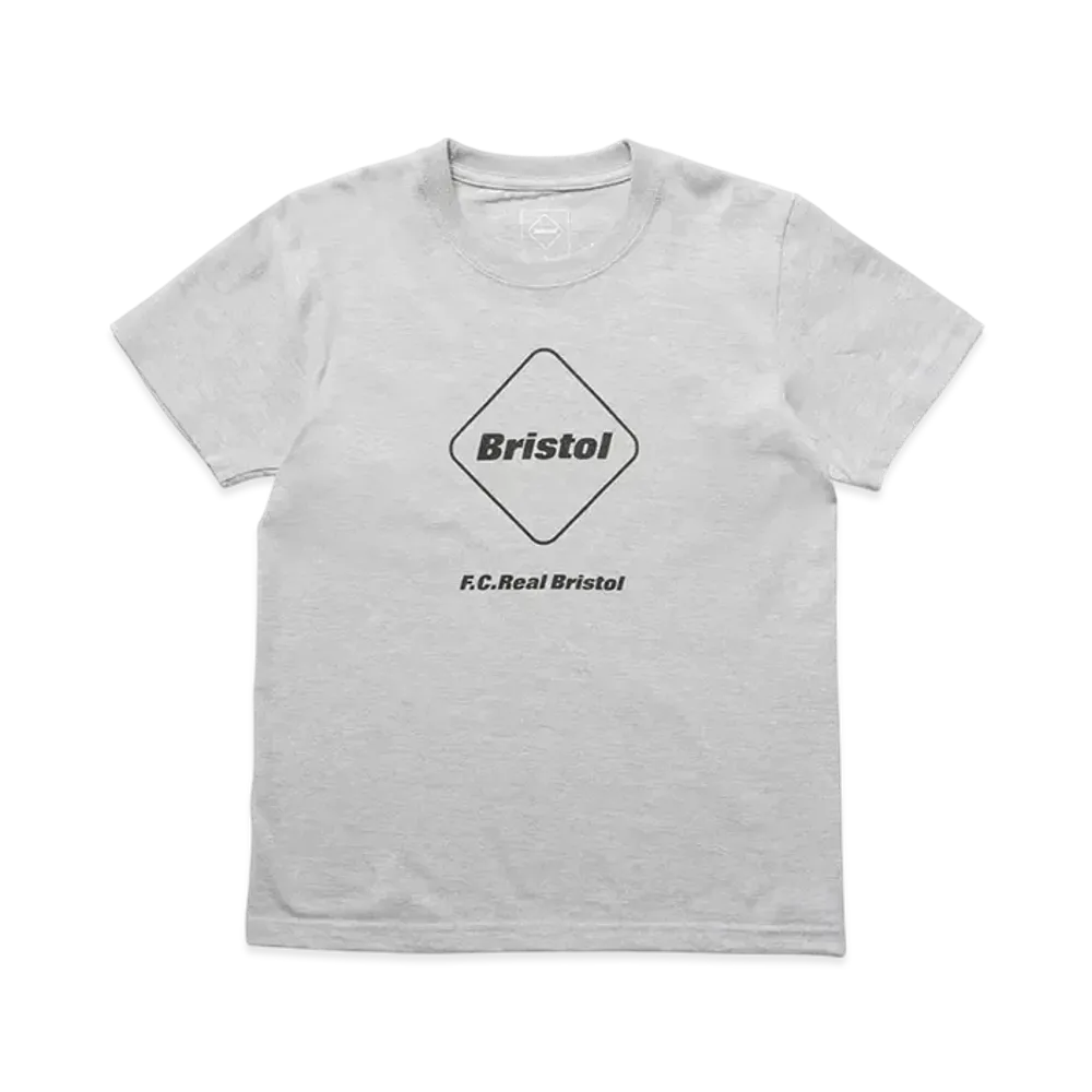 F.C.Real Bristol for Kids Emblem S/S Tee "Gray"