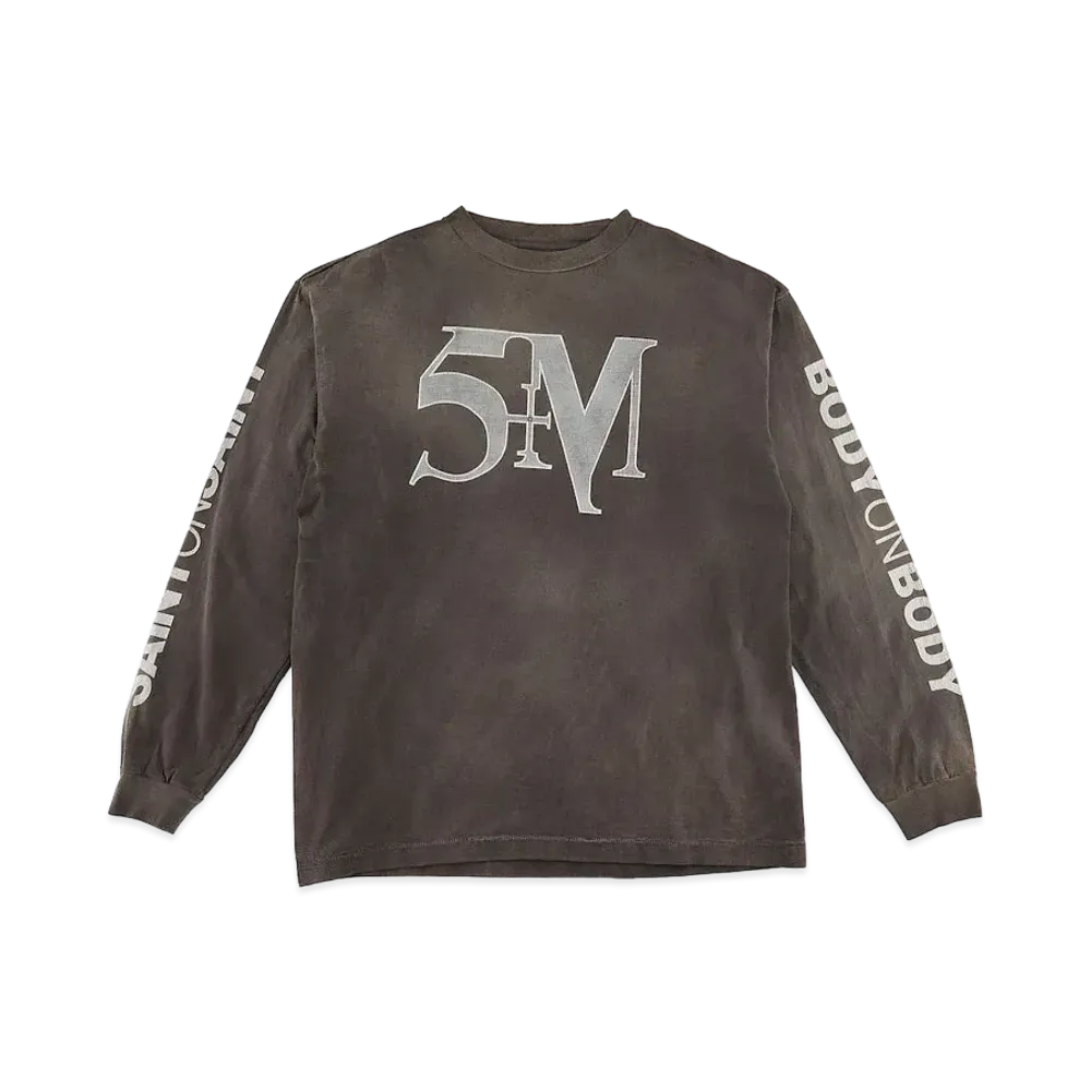 SAINT Mxxxxxx LS TEE STMYES "Black"