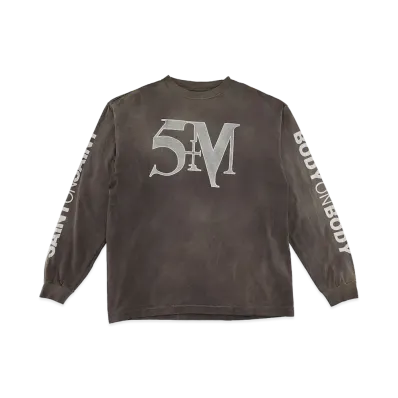 SAINT Mxxxxxx LS TEE STMYES "Black"
