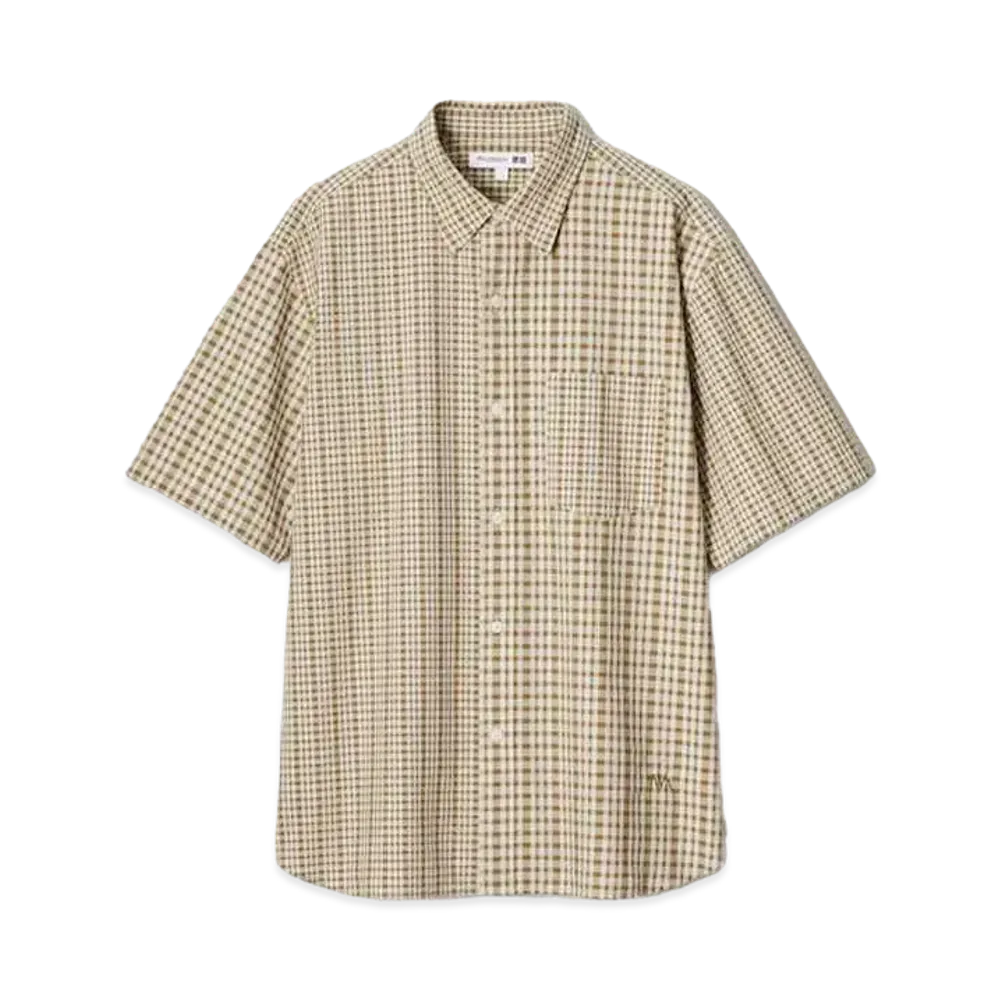 Uniqlo x JW Anderson 24SS Seersucker Shirt "Beige"