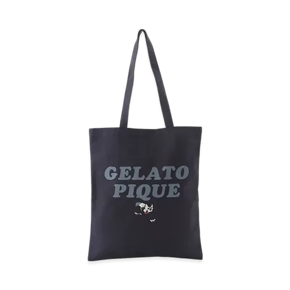 GELATO PIQUE Homme x KOUSUKE SHIMIZU Canvas Tote Bag "Navy"