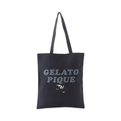 GELATO PIQUE Homme x KOUSUKE SHIMIZU Canvas Tote Bag "Navy"