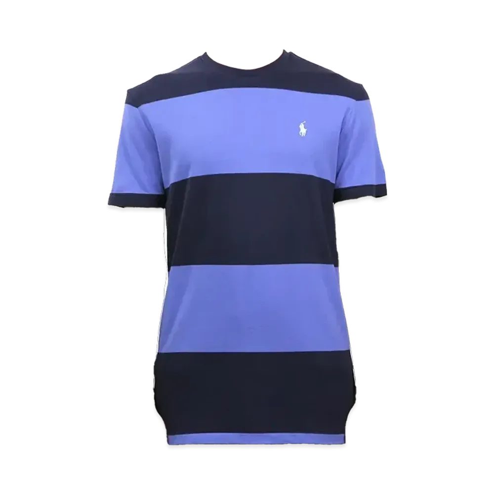Polo Ralph Lauren Deer Child Stripe Tee "Navy/Blue"
