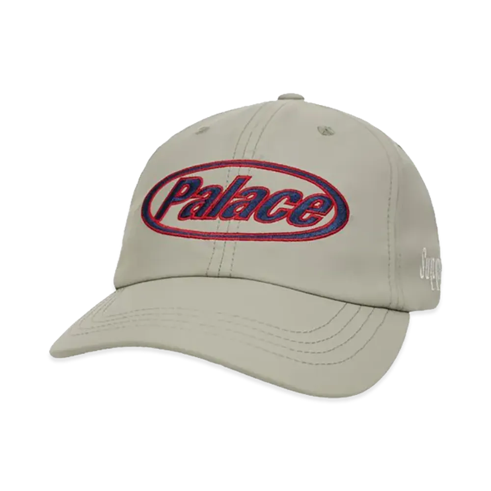 PALACE Supplex Locase Shell 6-Panel "Stoney Grey"