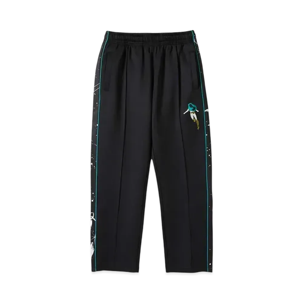 graniph x Urusei Yatsura I Want You To Tell Me You Love Me Track Pants "Black"