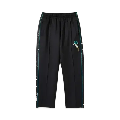 graniph x Urusei Yatsura I Want You To Tell Me You Love Me Track Pants "Black"