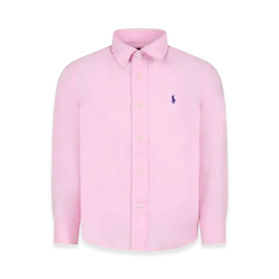 Polo Ralph Lauren Kids Linen Shirt "Pink"
