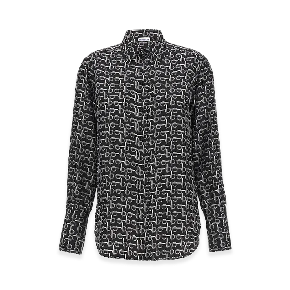 Burberry Women's B Shirt "Black"