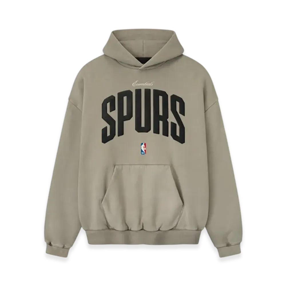 FEAR OF GOD ESSENTIALS Spurs 90s Hoodie "Seal"
