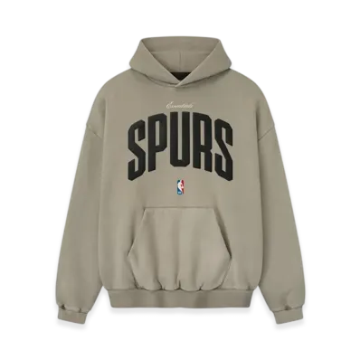 FEAR OF GOD ESSENTIALS Spurs 90s Hoodie "Seal"
