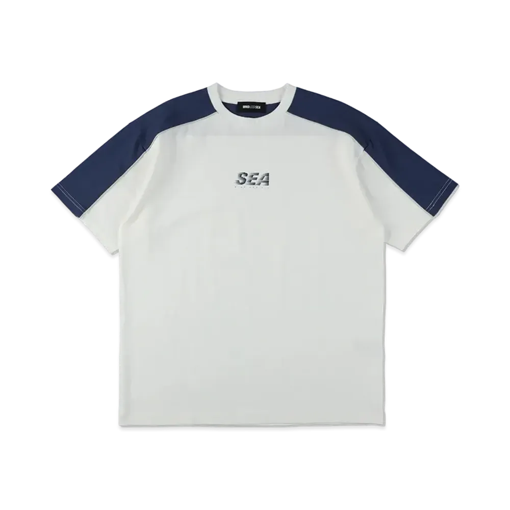 WIND AND SEA SEA Logo Piping Tee "White"