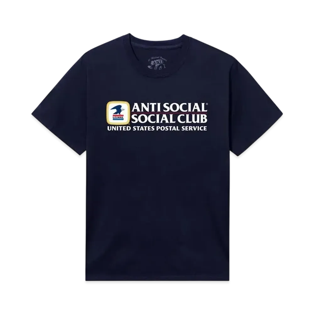 ANTI SOCIAL SOCIAL CLUB x USPS Priority Tee "Navy"