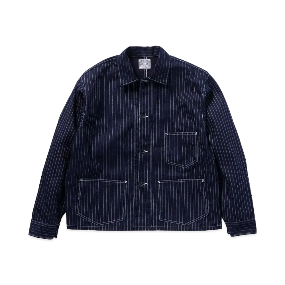THE REAL McCOY'S Wabash Chore Coat "Indigo"
