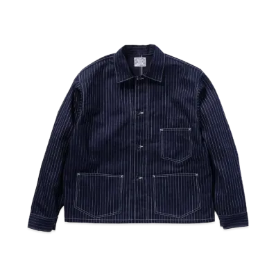 THE REAL McCOY'S Wabash Chore Coat "Indigo"