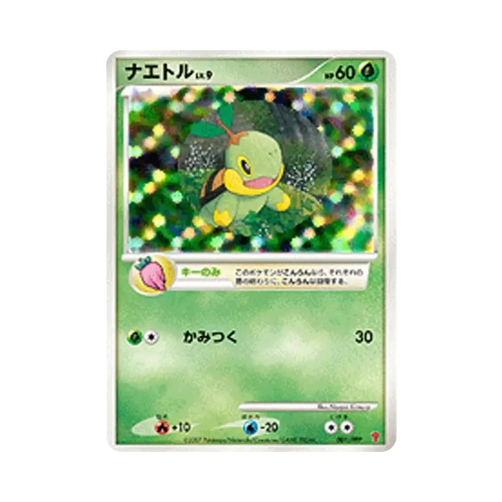 ナエトル [PPP 001](プロモーションカード「第5期プレイヤーズ けいけんち2,000~2,900EXPプレゼントカード」)